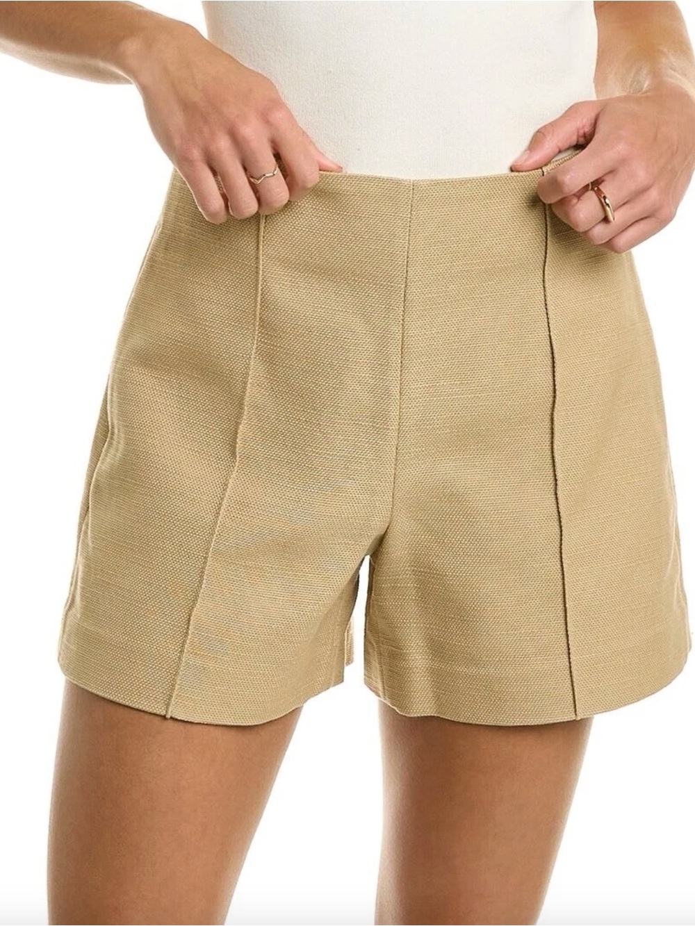Vince Sculptural Panama Shorts
